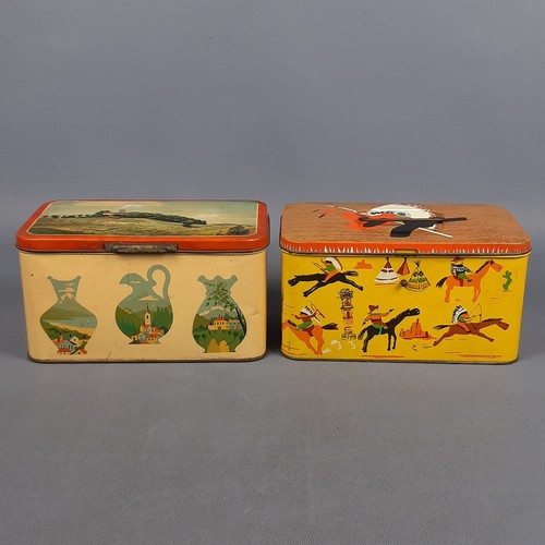 Coppia scatole latta - scatole,