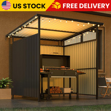 6x6 Gazebo Outdoor Pergola for