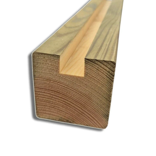 Trave legno 7x7 con - legno, cm
