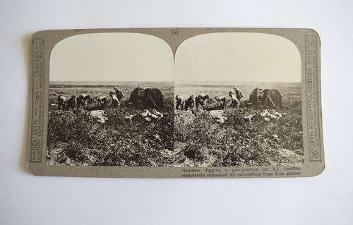 Ww1 stereoview no56 - no56, gunners