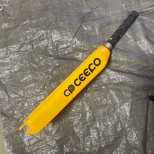 Ceepo forcella carbonio giallo - carbonio,