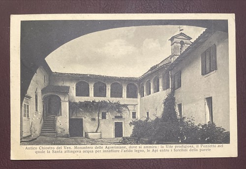Cartolina cascia monastero - -,