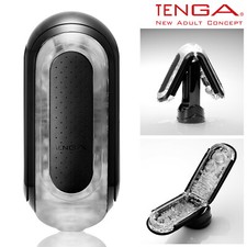 Tenga Flip Zero 0 Black - Male Stroker with an Integrated Drying Stand Hygienic