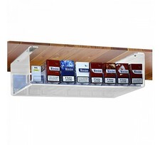 E-431 PSS-A Espositore in plexiglass trasparente da soffitto porta sigarette da