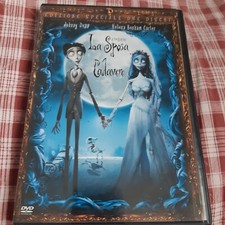 LA SPOSA CADAVERE Johnny Depp edizione speciale 2 dischi DVD usato 