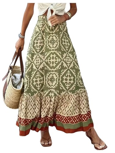 Maxi gonna donna linea boho - maxi,