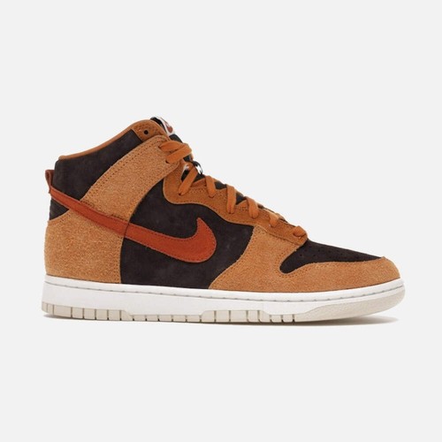 Nike dunk high prm dark - , russet