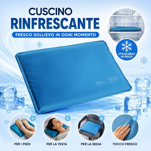 Cuscino rinfrescante gel - rinfrescante,