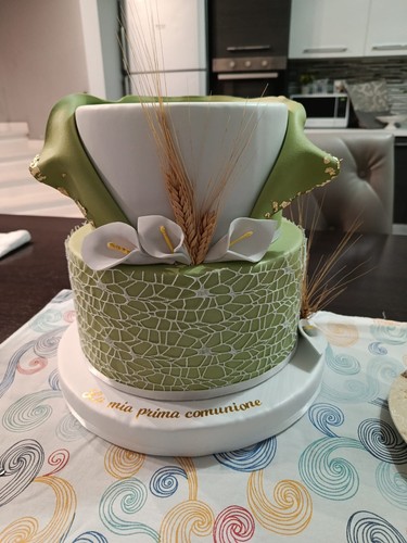 Torta scenografica battesimo - torta,