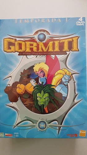 Gormiti dvds temporada - gormiti,