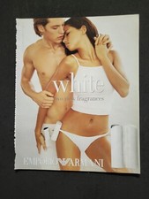 GIORGIO ARMANI INTIMO + WILDENSTEIN RITAGLIO CLIPPING PUBBLICITA ADVERTISING x10