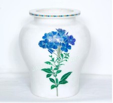 Vaso vaso marmo 24'' intarsio
