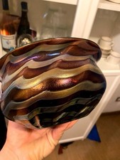 Rosenthal Classic Rose Jugendstil Glass Iridescent Decorative Bowl