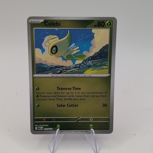 Celebi 012 132 reverse - celebi, holo