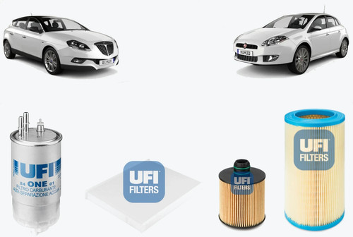 Kit tagliando filtri ufi - 4,
