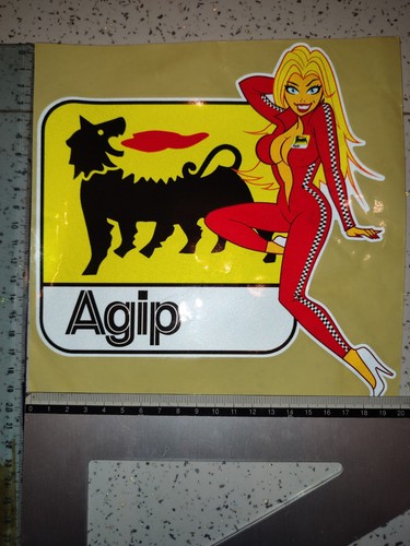 Adesivo vinile agip con - adesivo,