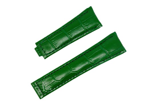 Nuovo cinturino pelle verde - nuovo,