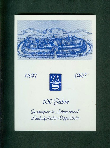 100 anni singerbund oggersheim - singerbund,