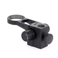 Blocco messa a fuoco microscopio stereo con collare 76 mm, attacco tubo 32 mm, slot lampada nero