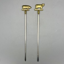 Spiedini acciaio ottone