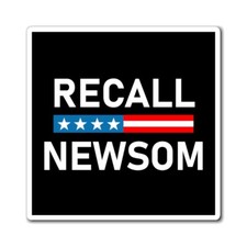 Recall California Governor Gavin Newsom Magnet - Recall Newsom Magnet