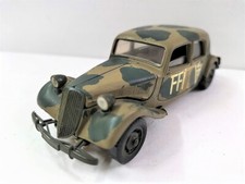 MODELLO AUTO IN METALLO PRESSOFUSO SOLIDO 32 CITROEN 15 SIX 1939 SC. 1/43 NUOVO