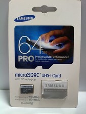 SAMSUNG PRO 64gb Memory Card