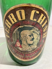 MARCHE-ANCONA-CHIMICO FARMACISTA ANGELINI-FERRO CHINA-BOTTIGLIA PUBBLICITARIA