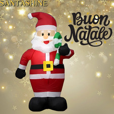 🎅 BABBO NATALE GONFIABILE