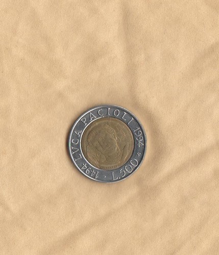 1994 moneta 500 - moneta, (italia