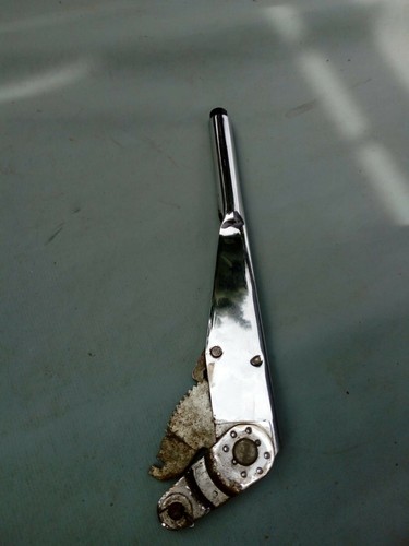 Leva freno mano cromata fiat - mano,