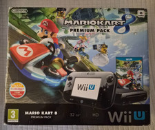 Scatola Vuota Nintendo Wii U Mario Kart 8 Premium Pack 32 GB GENUINE / ORIGINALE
