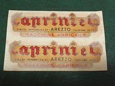 2x Adesivo/Trasferibile Ditta