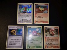 Pokemon - Lotto 5 Carte Holo