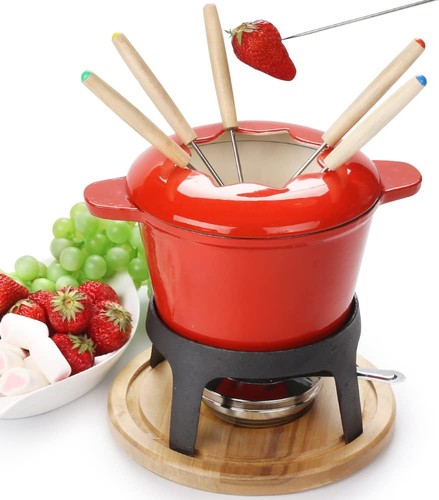 Set fonduta ceramica formaggio