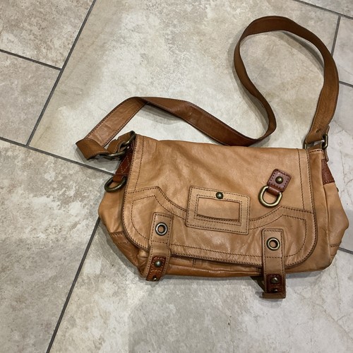 Borsa nicoli senape - vera, pelle