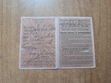 TESSERA POSTALE Ragusa 1952