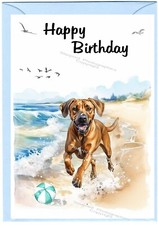 Biglietto di compleanno cane