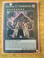 Yu-gi-oh! Nummer 22: Zombiestein RATE-DESE1 LIMITIERTE AUFLAGE MINT