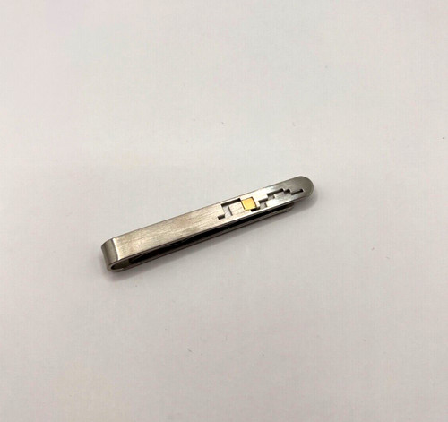 Fermacravatta acciaio inox - fermacravatta,