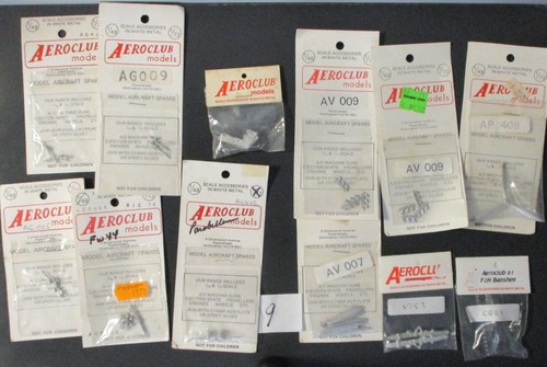 Lotto set dettagli aerei - 12,