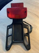 Supporto Portatarga con faro/gemma Posteriore Honda XL 200  R 1985 Con Cablaggio