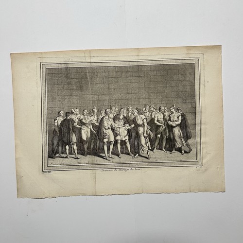 Stampa antica scena classica