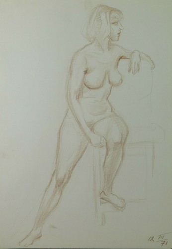 Figura femminile vecchio - figura,