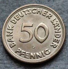 Bund, 50 Pfennig B.d.L. 1950