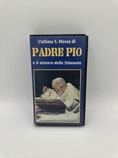 PADRE PIO L'ULTIMA MESSA E IL MISTERO DELLE STIMMATE VHS OTTIME CONDIZIONI
