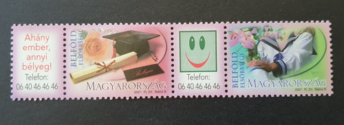 Francobolli personali magyar - francobolli,