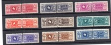 Somalia AFIS 1950 - 9 Pacchi