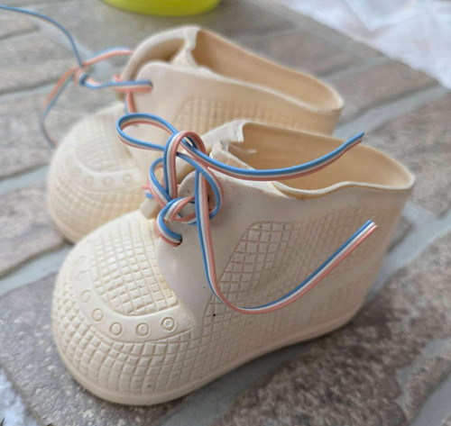 Scarpe per bambole gomma - scarpe, in
