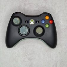 controller xbox 360 nero joystick pad wireless senza filo ORIGINALE MICROSOFT